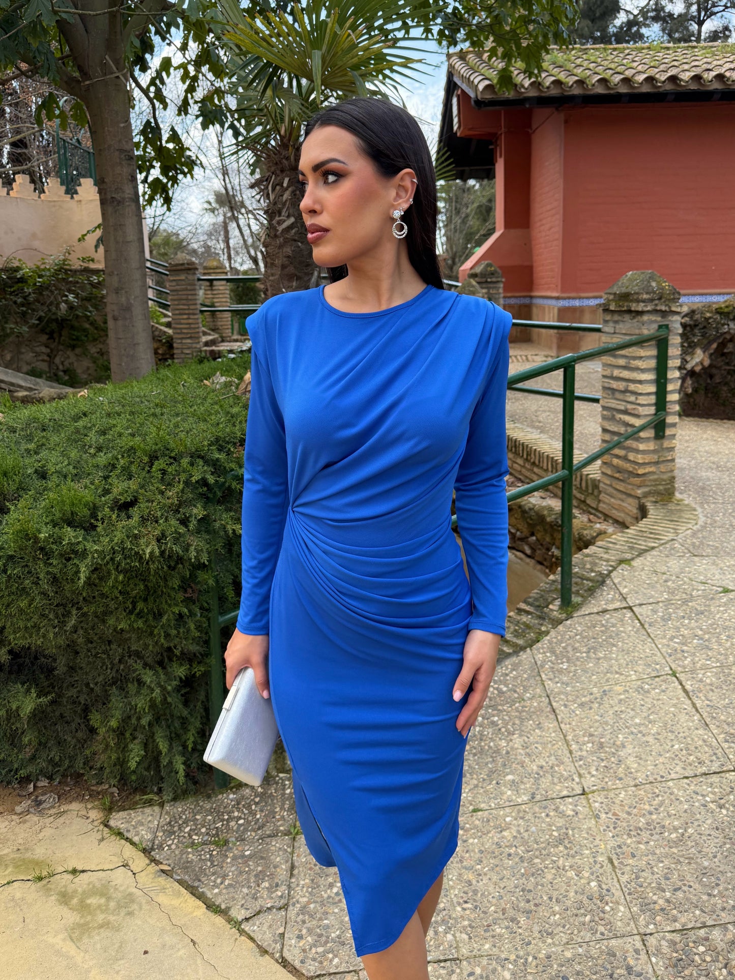 Vestido Orquídea Azul