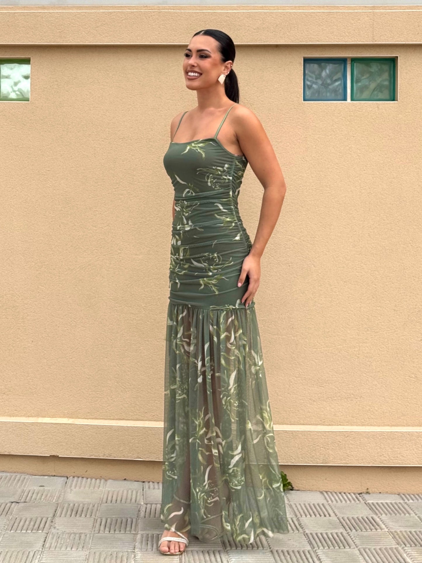 Vestido Azahar Verde