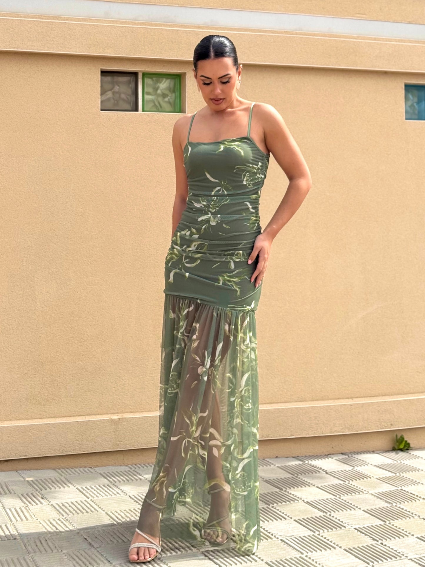 Vestido Azahar Verde