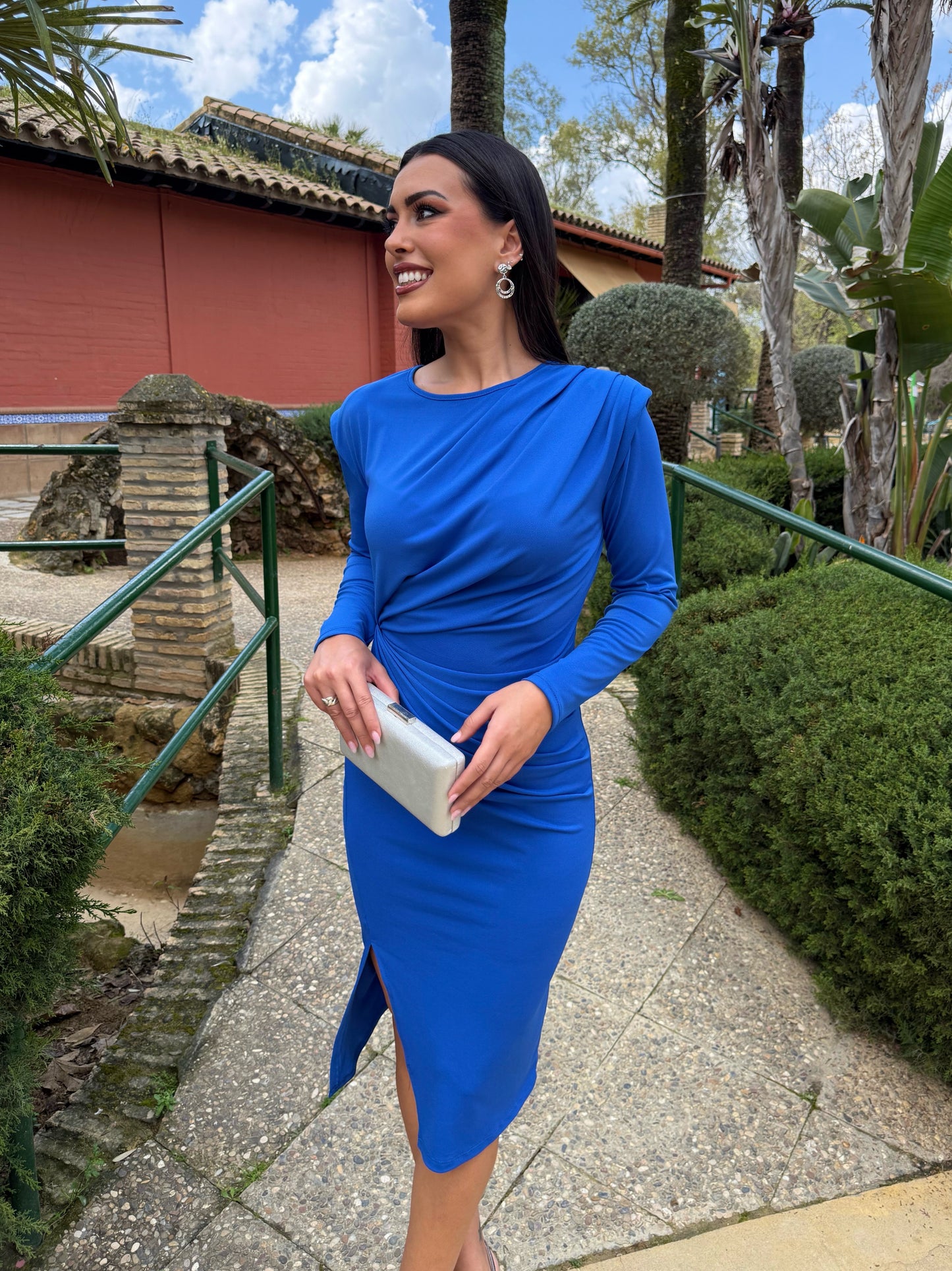 Vestido Orquídea Azul
