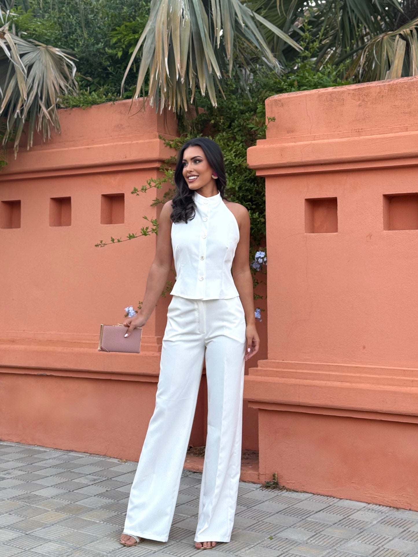 Conjunto Alelí Blanco