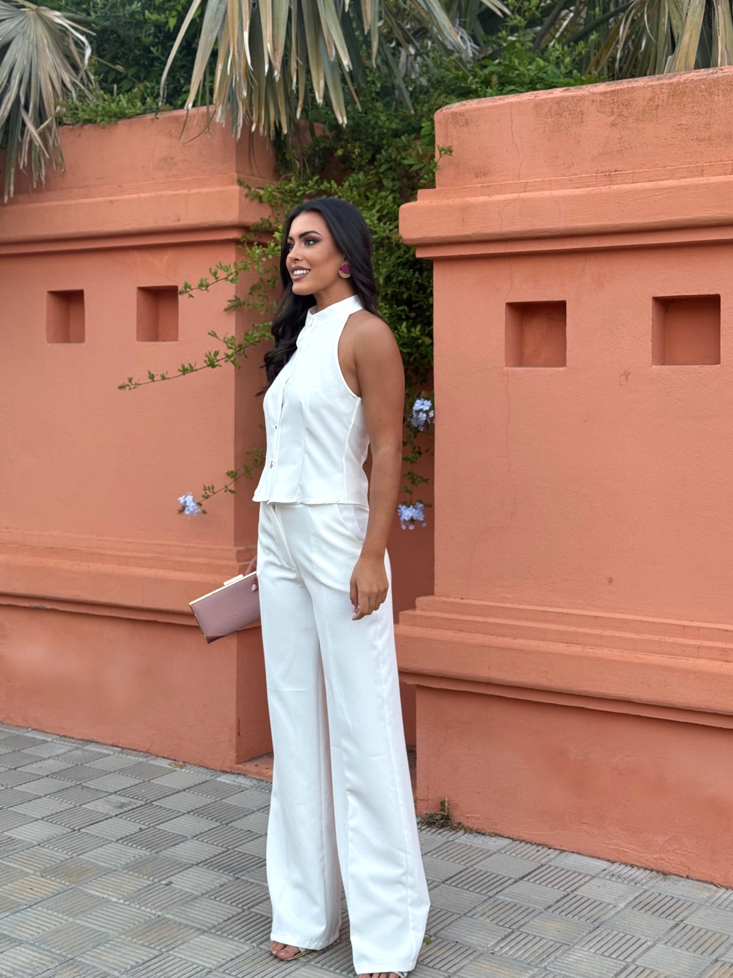 Conjunto Alelí Blanco