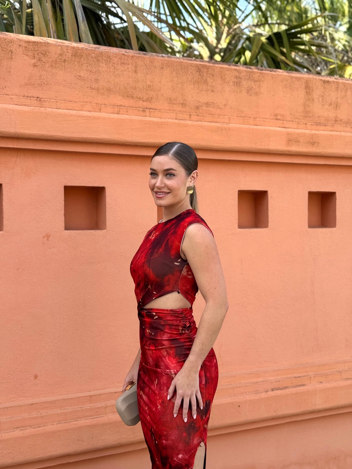 Vestido Cuarzo Rojo