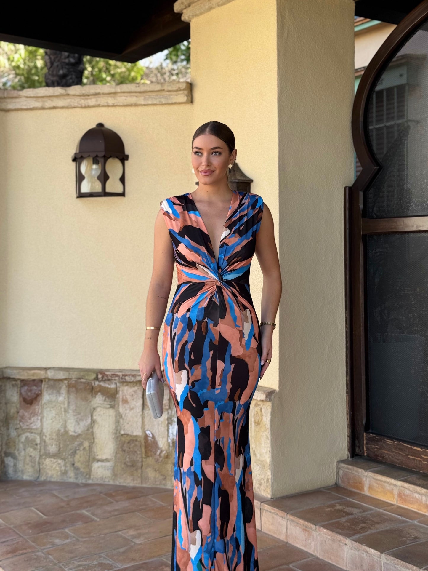 Vestido Platino Azul