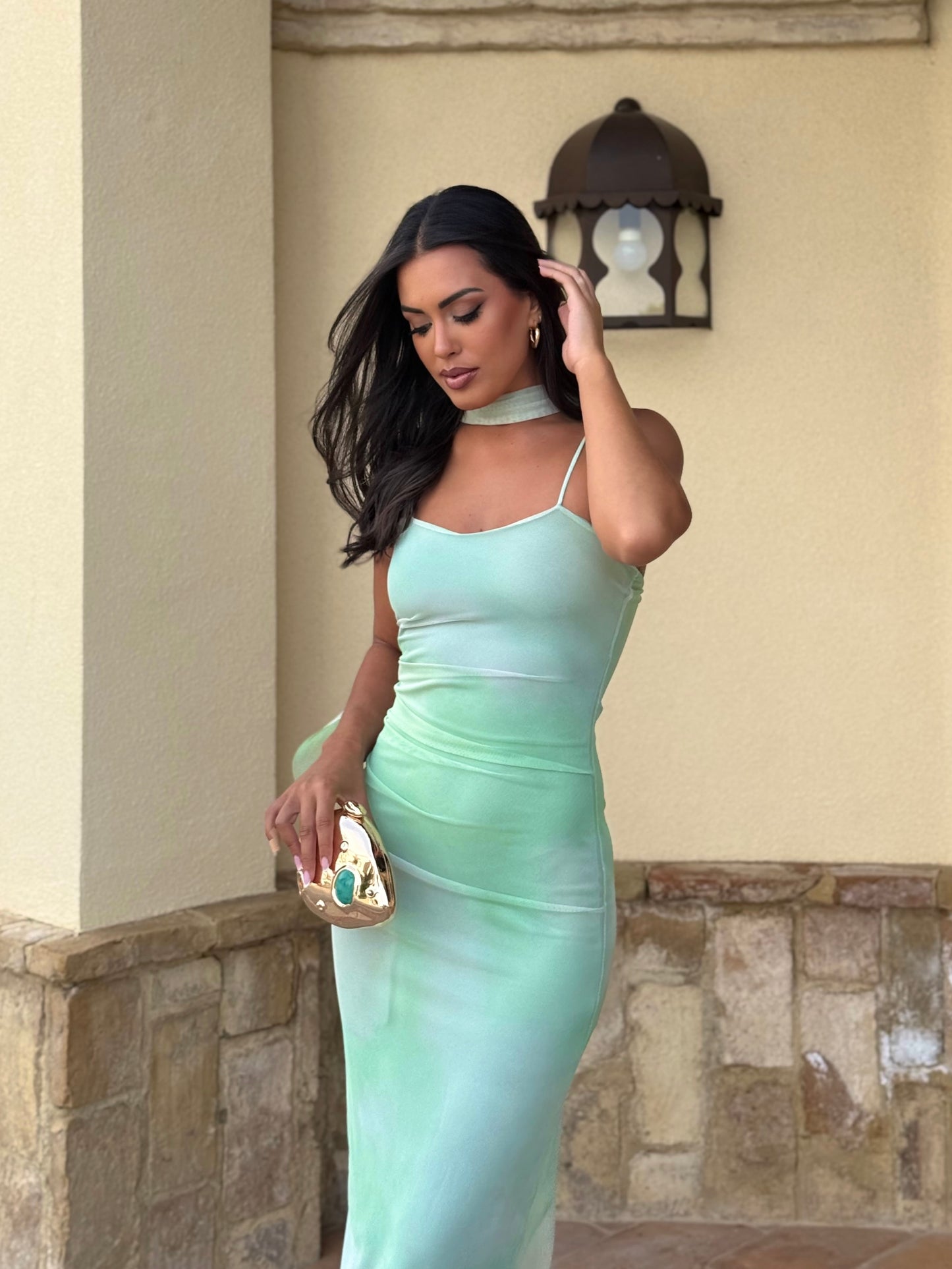 Vestido Esmeralda Verde