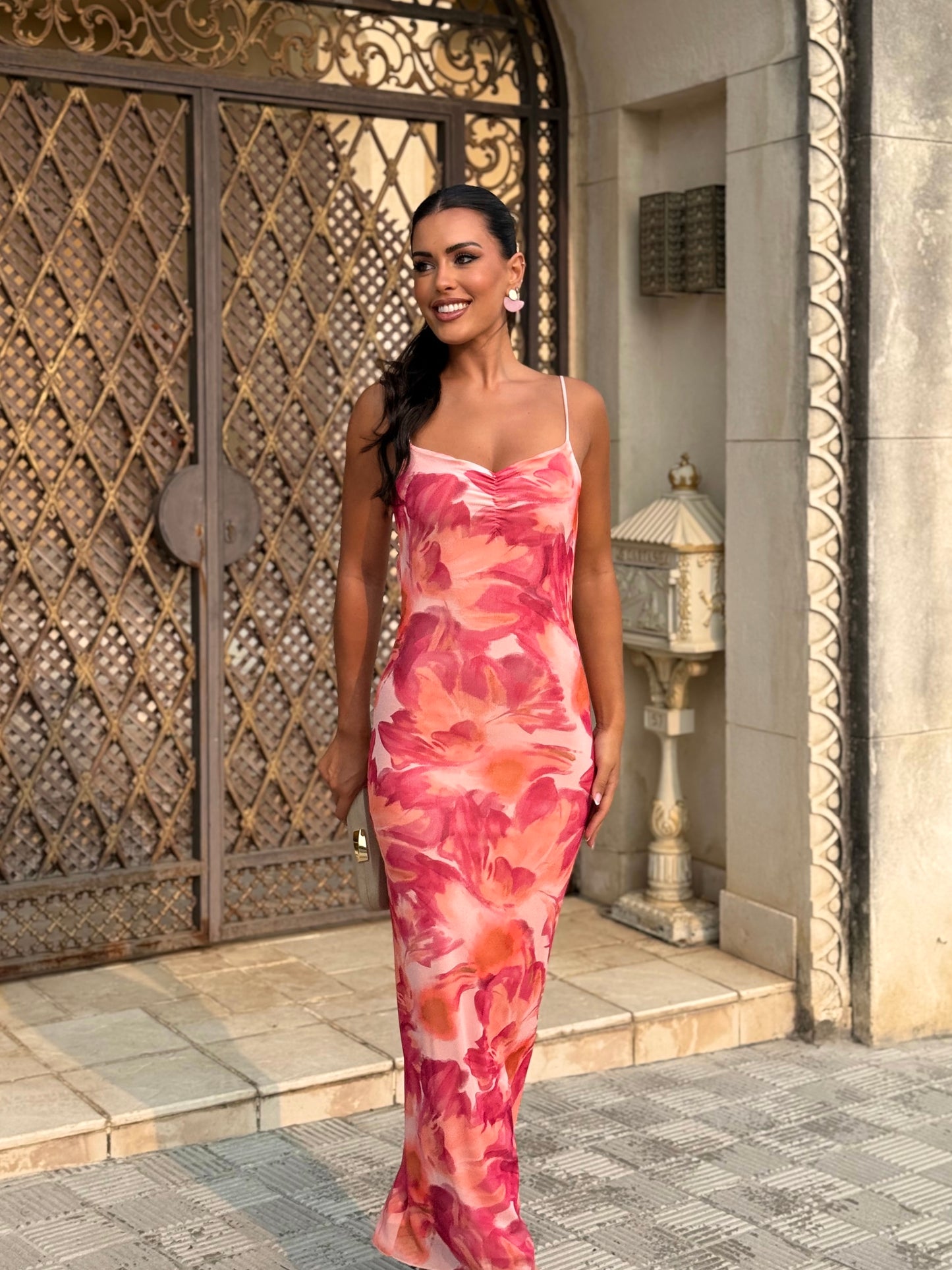 Vestido Amatista Rosa