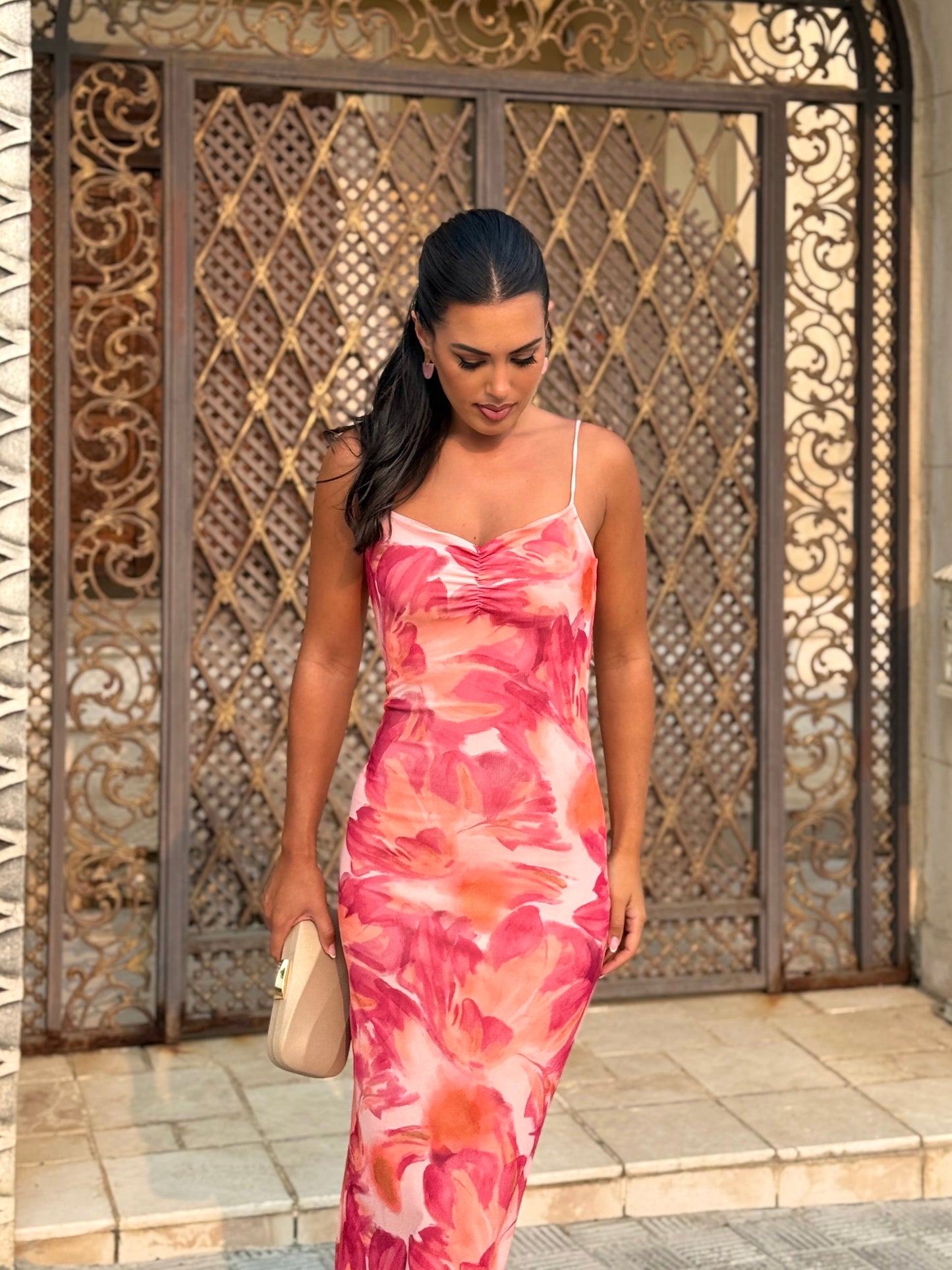 Vestido Amatista Rosa