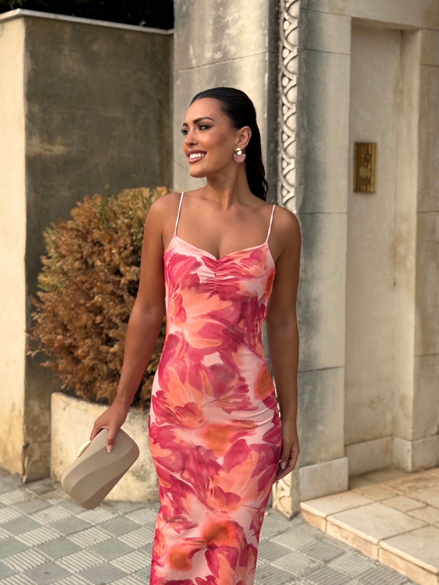 Vestido Amatista Rosa