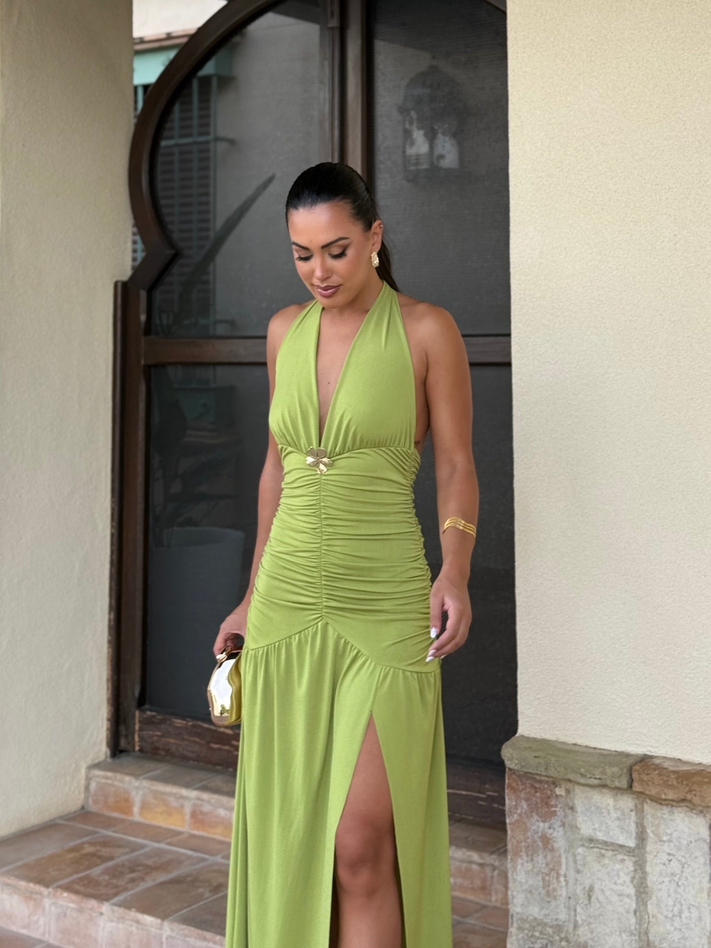 Vestido Zoe Verde Lima