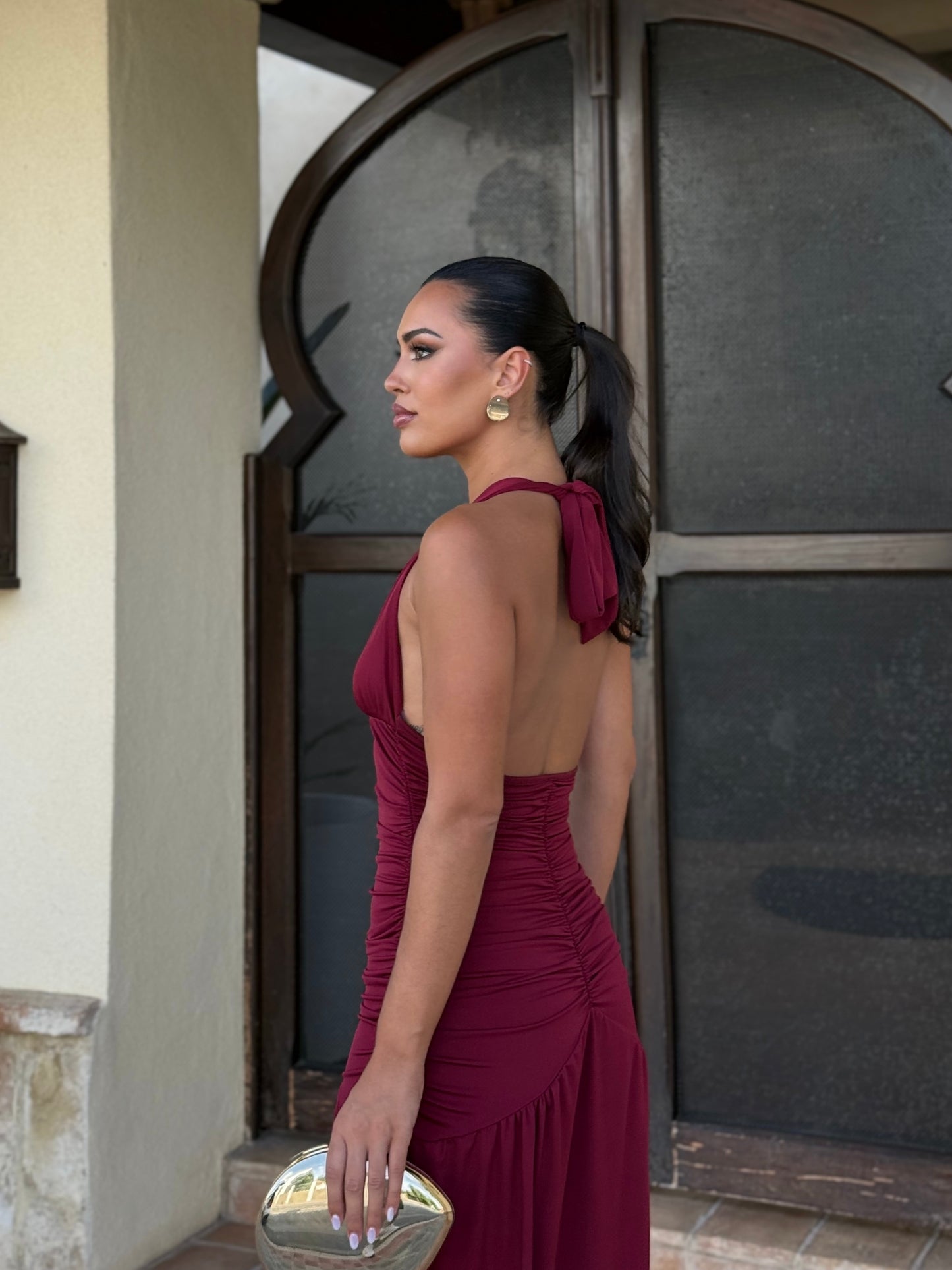 Vestido Zoe Burdeos