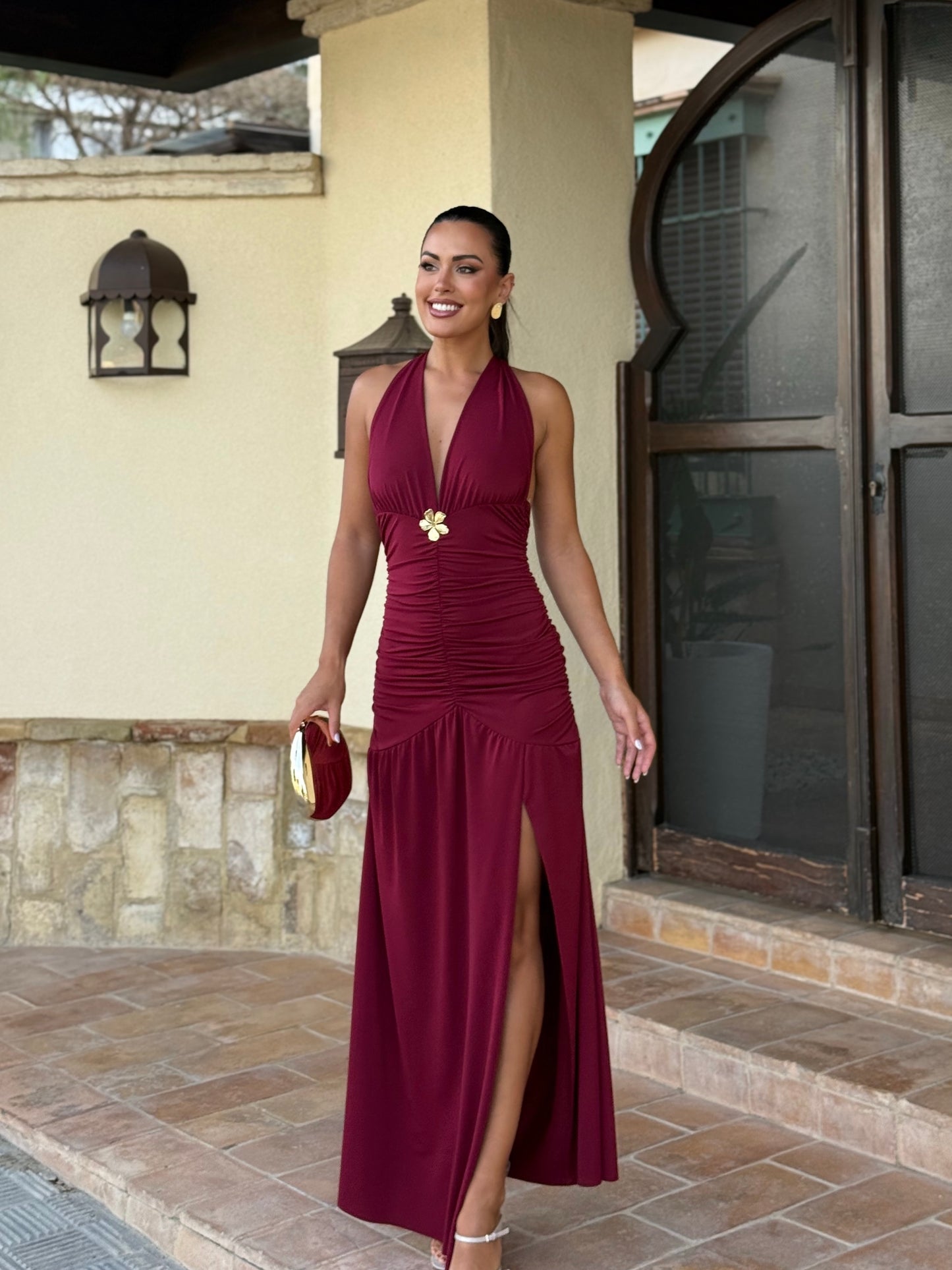 Vestido Zoe Burdeos