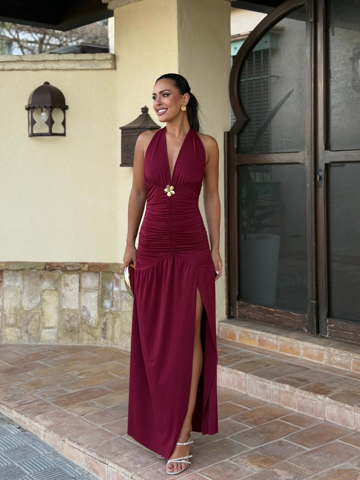 Vestido Zoe Burdeos
