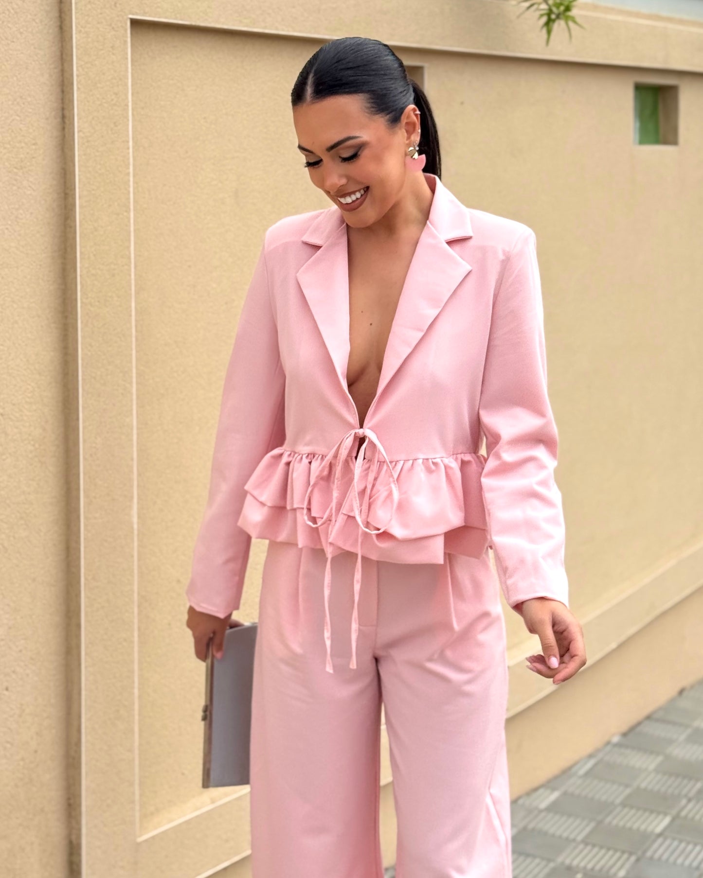 Conjunto Melissa Rosa