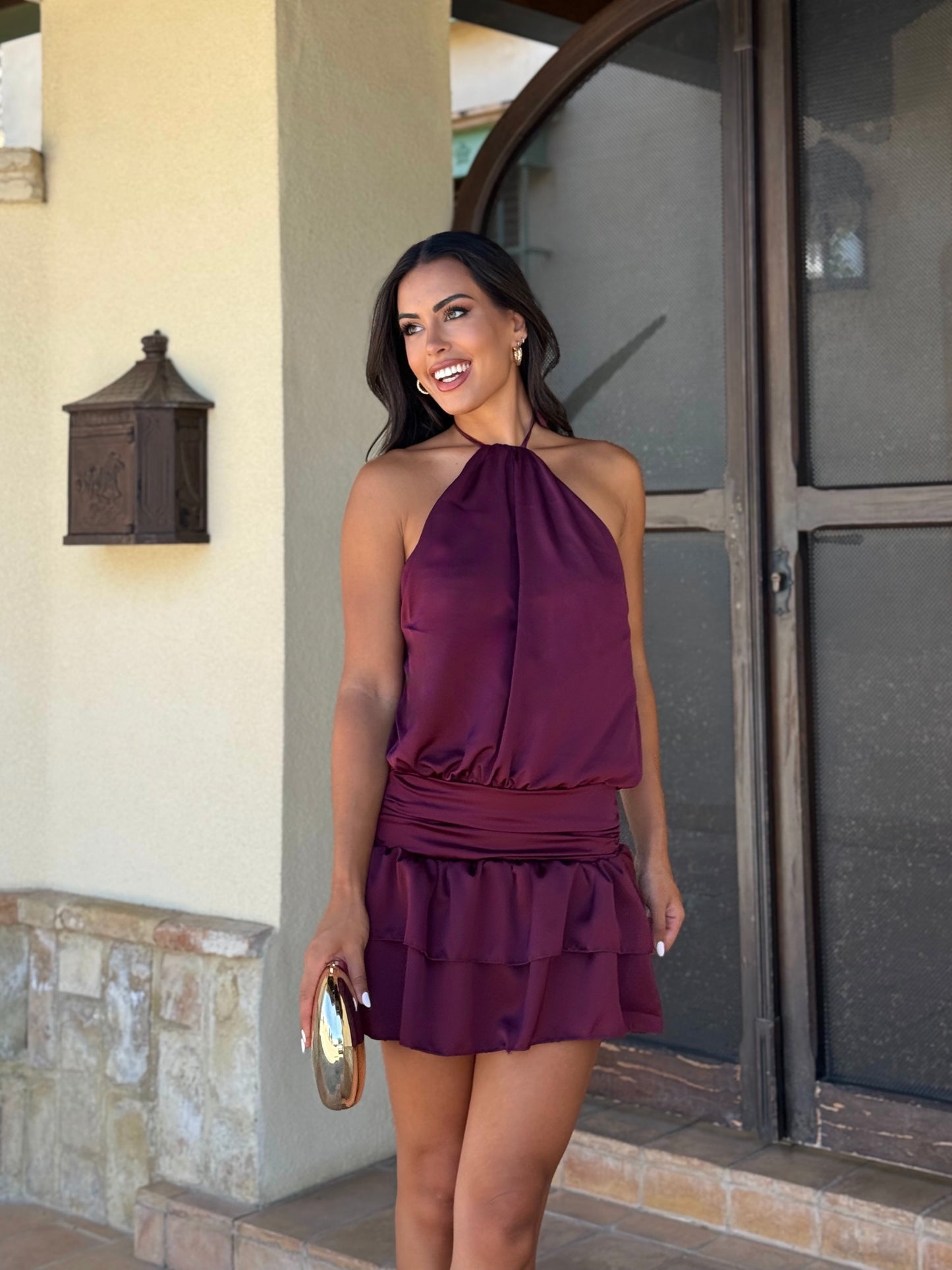 Vestido Sophia Burdeos