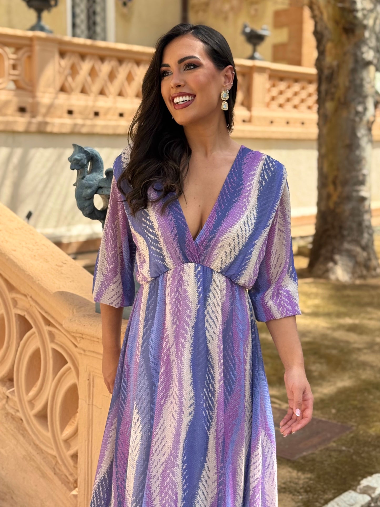 Vestido Iris Morado
