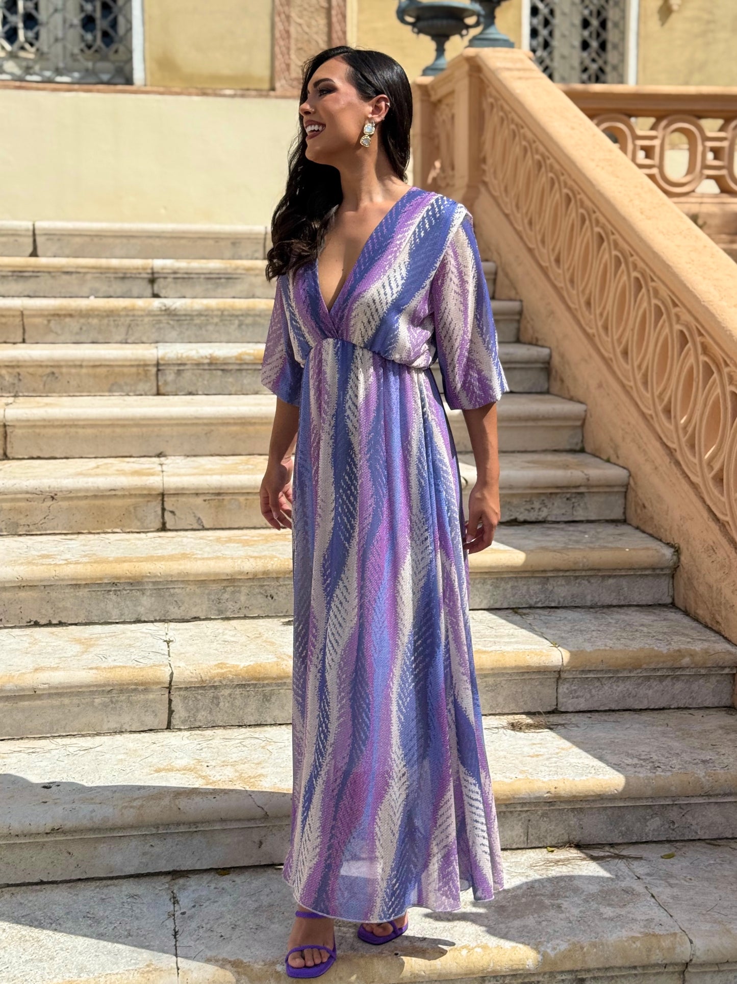 Vestido Iris Morado