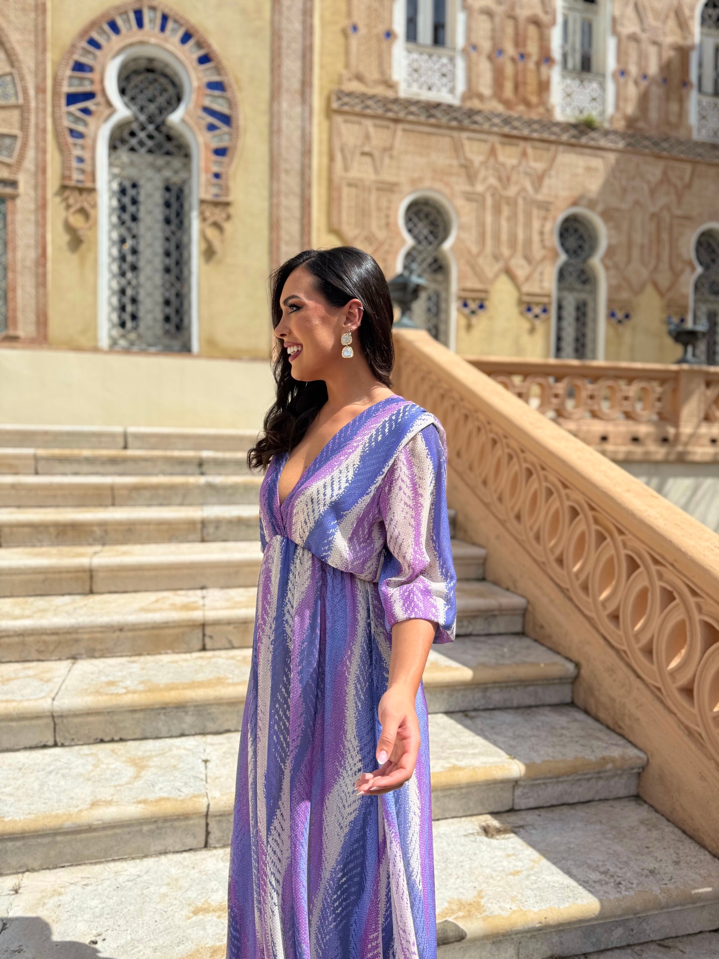 Vestido Iris Morado