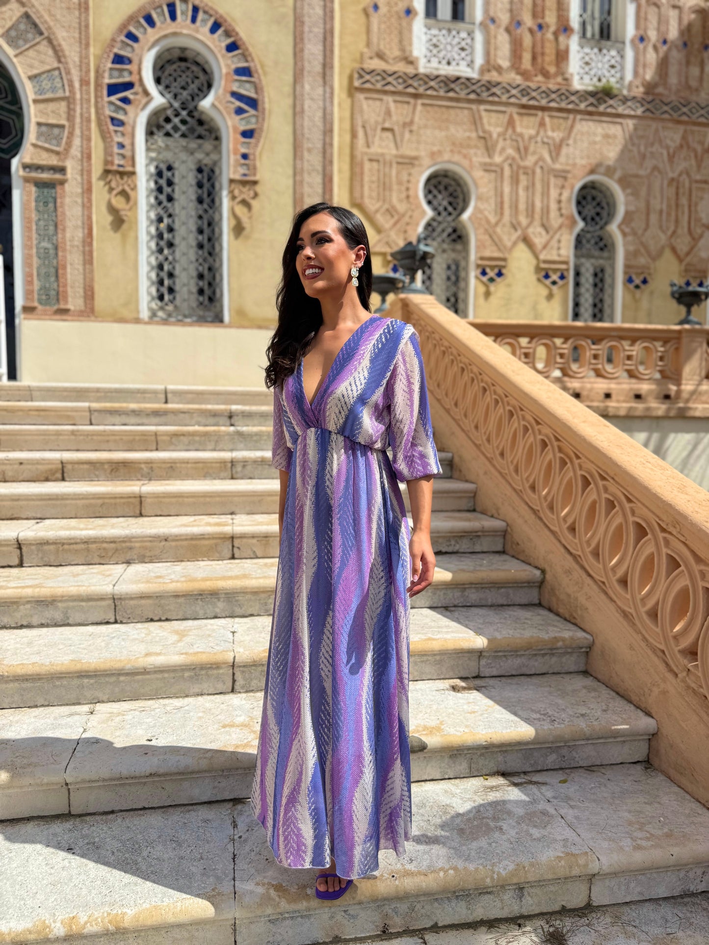 Vestido Iris Morado