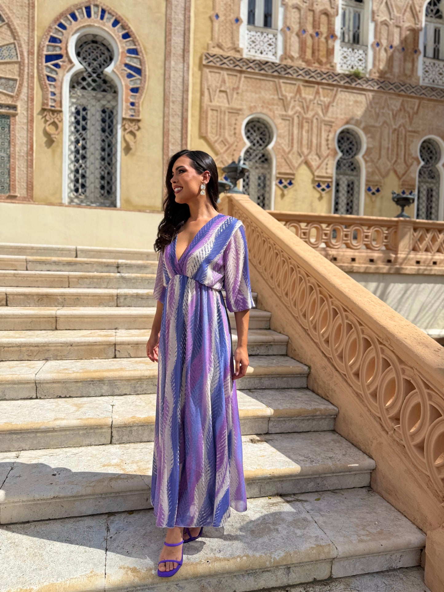 Vestido Iris Morado