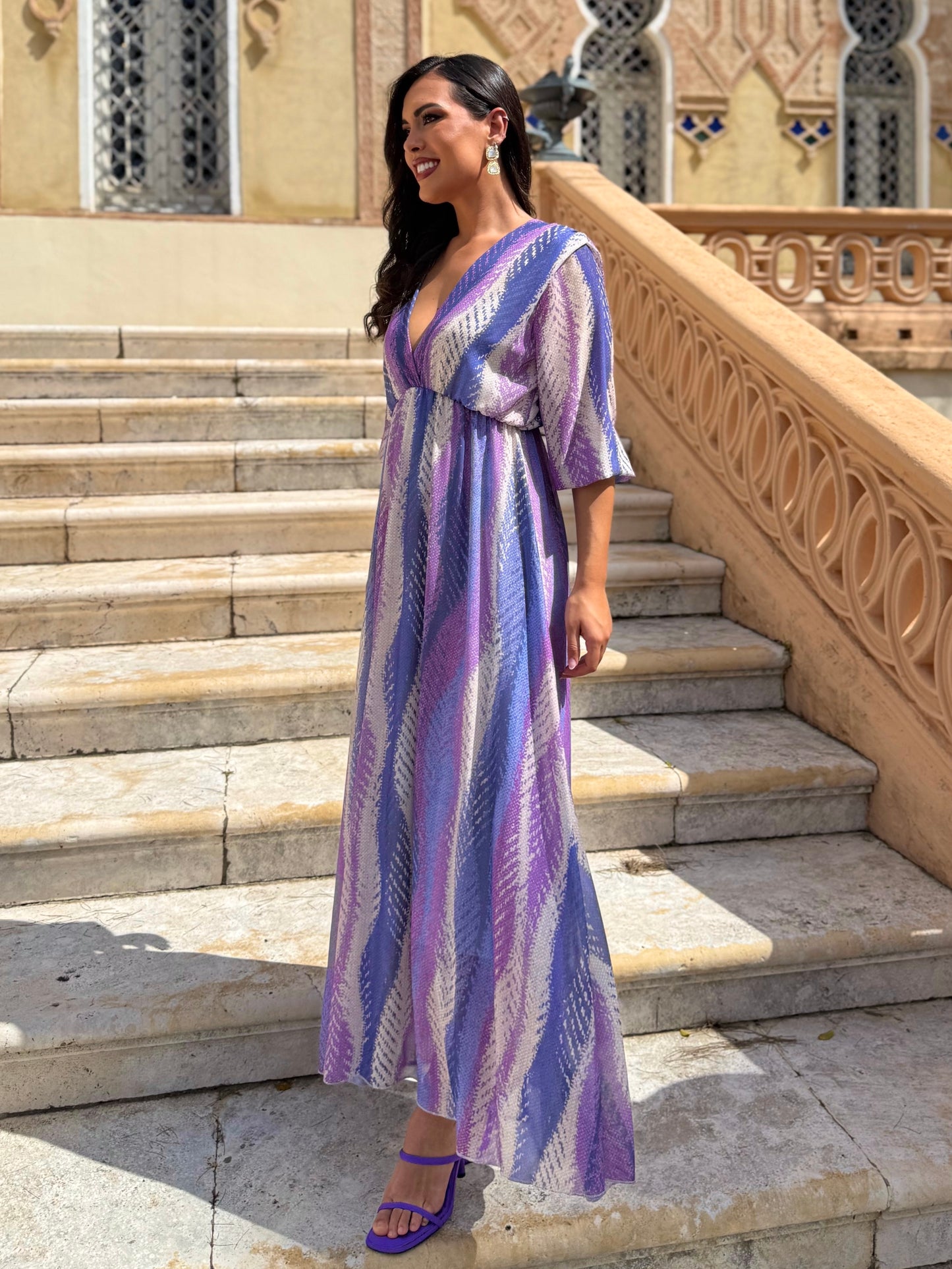 Vestido Iris Morado