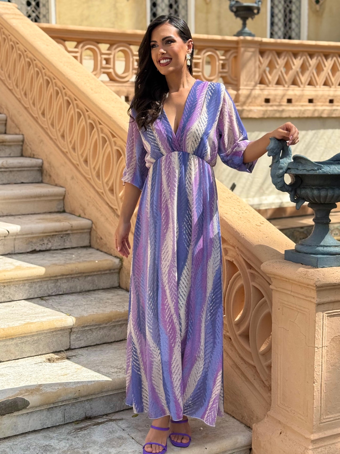 Vestido Iris Morado