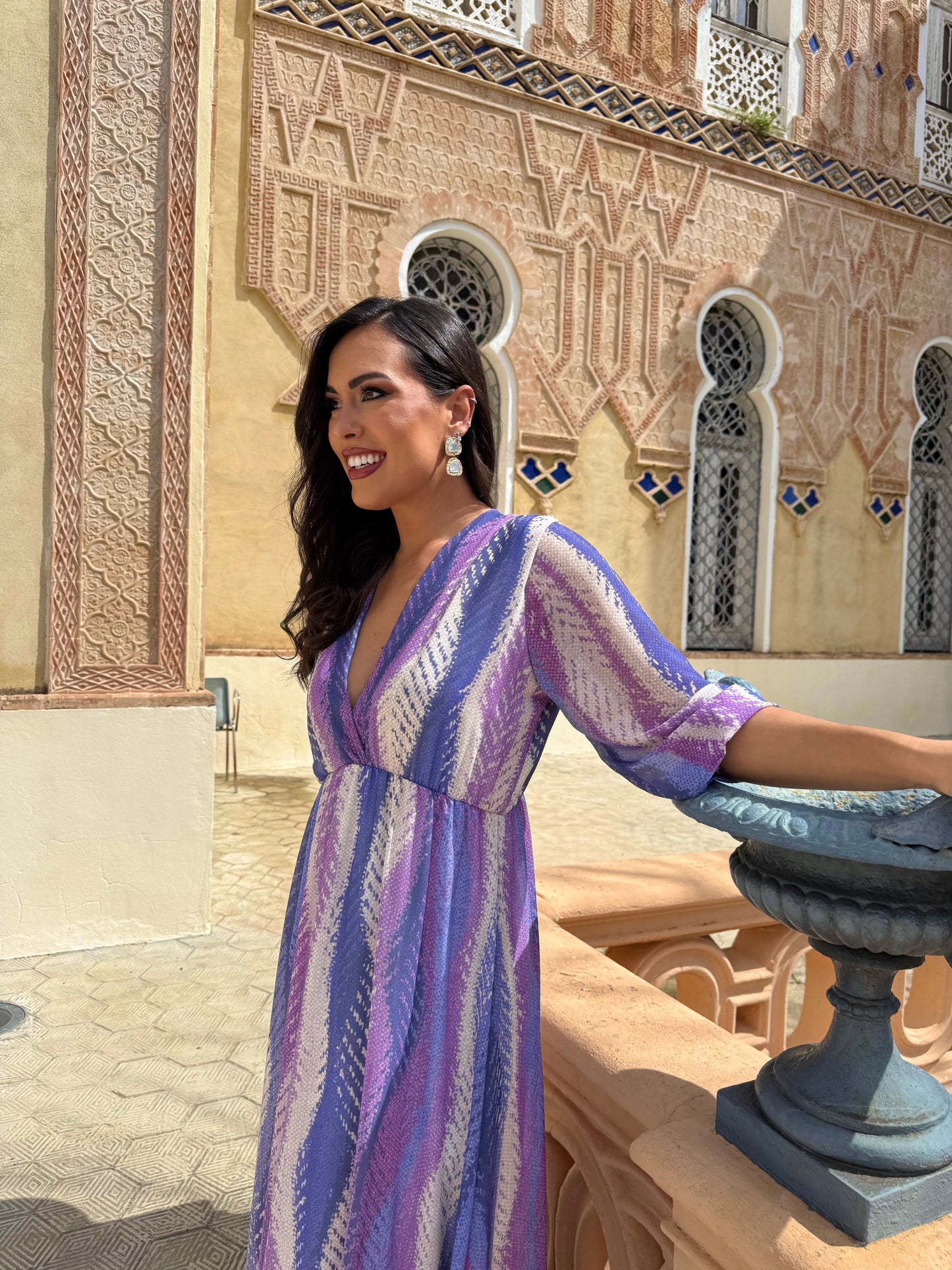Vestido Iris Morado