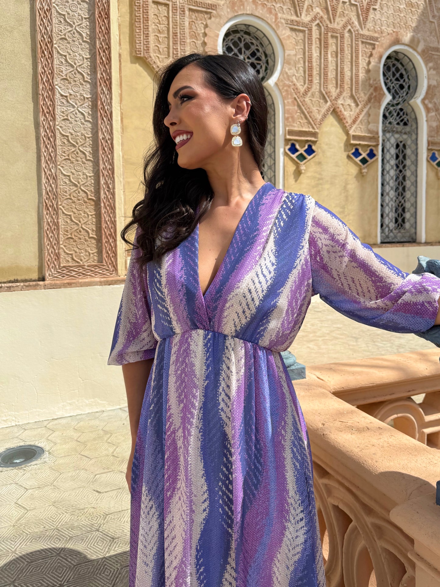 Vestido Iris Morado