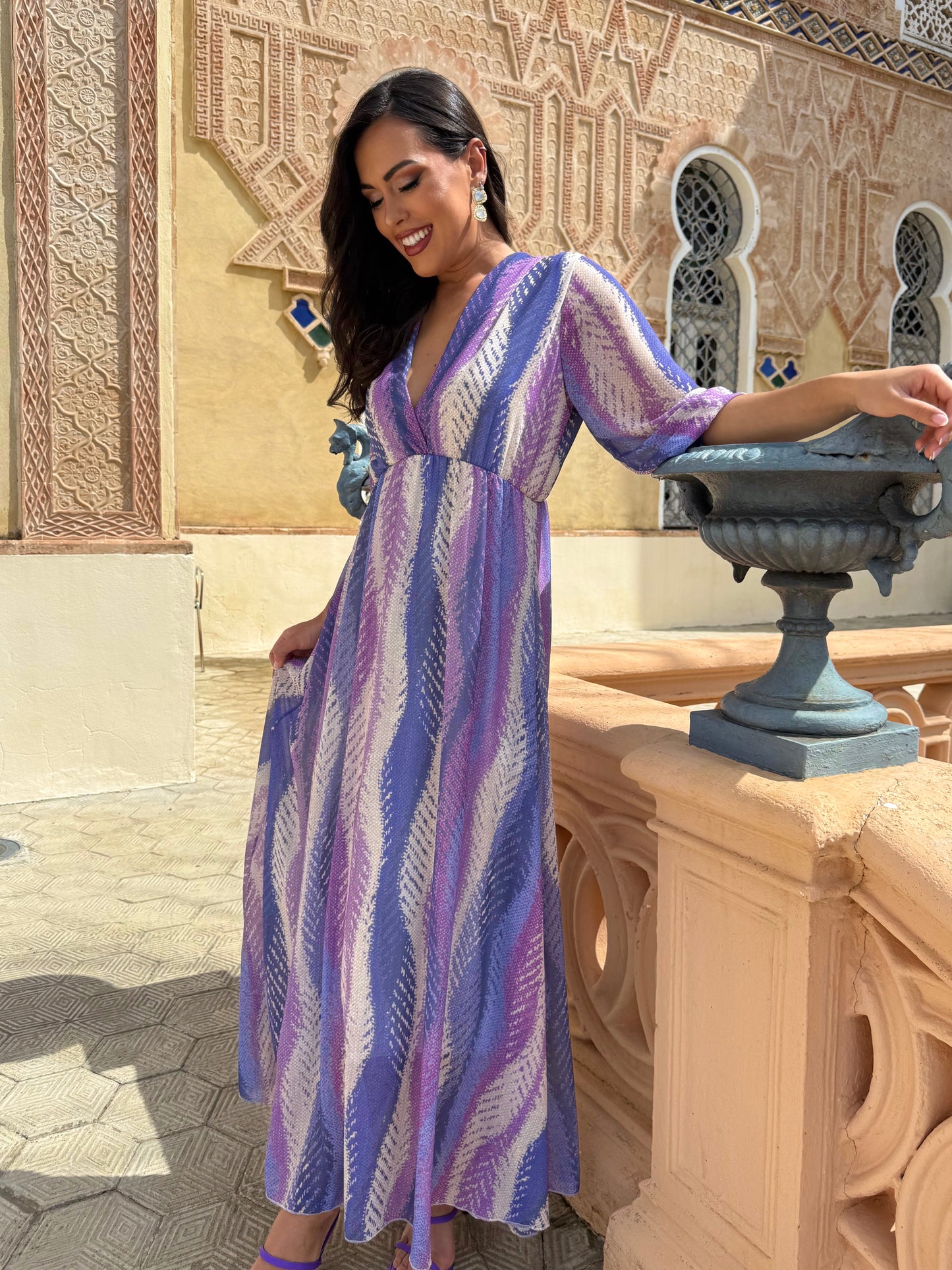 Vestido Iris Morado