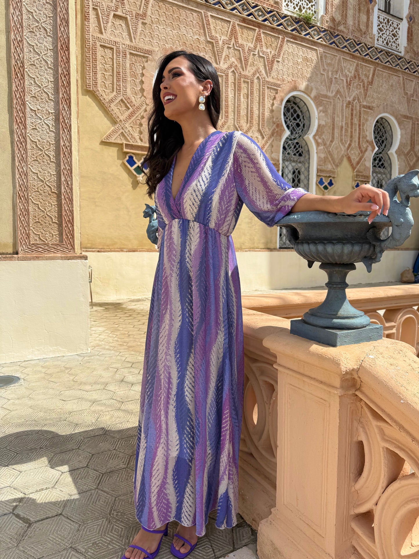 Vestido Iris Morado