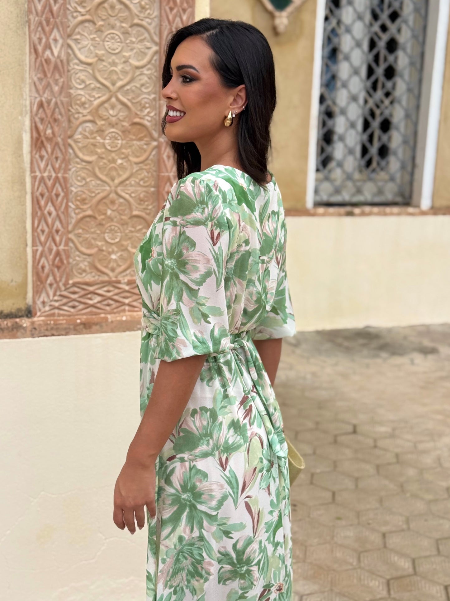 Vestido Narciso Verde