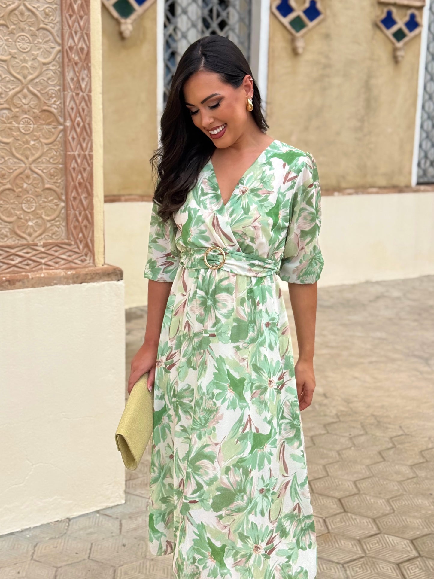 Vestido Narciso Verde