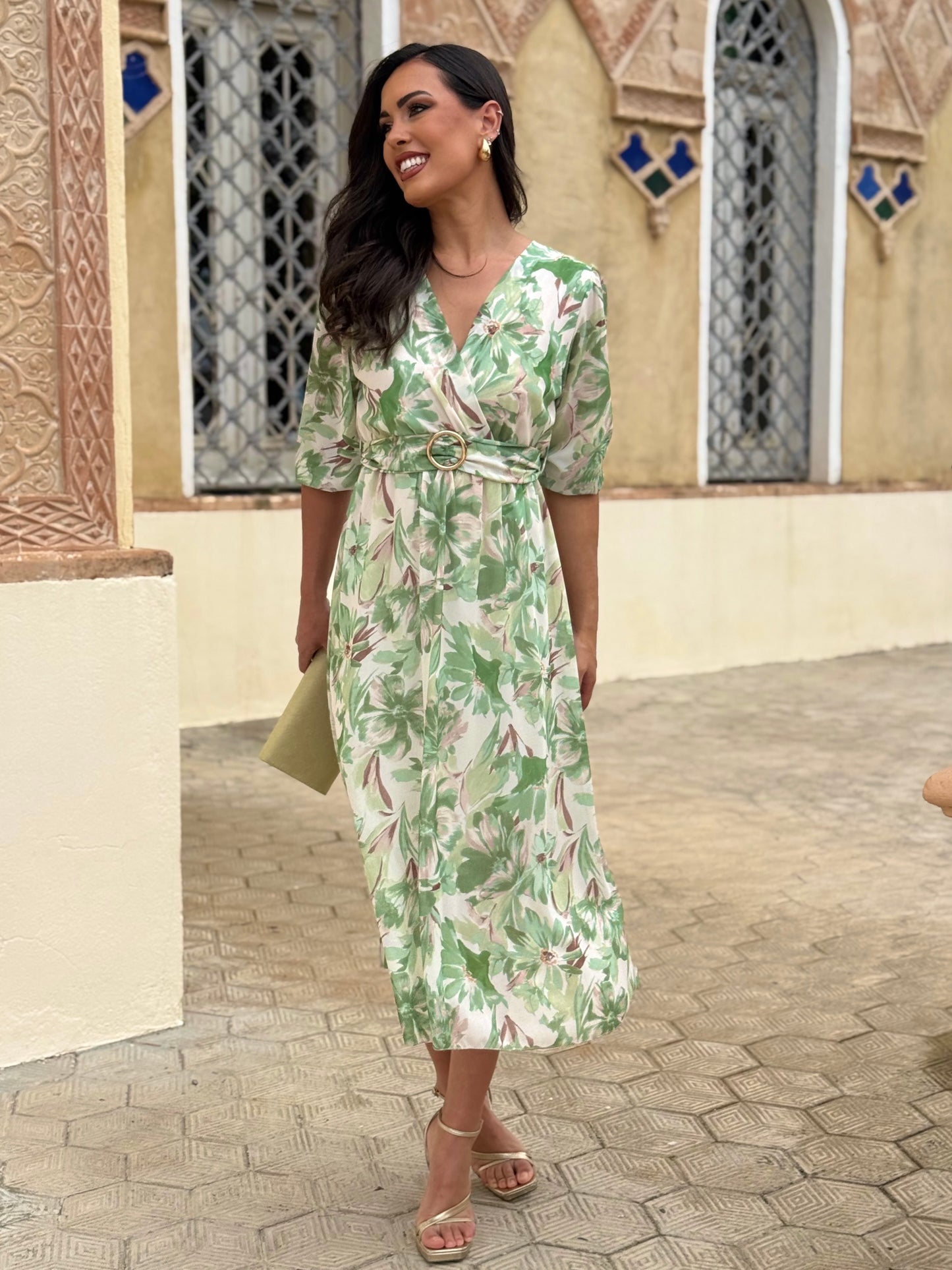 Vestido Narciso Verde