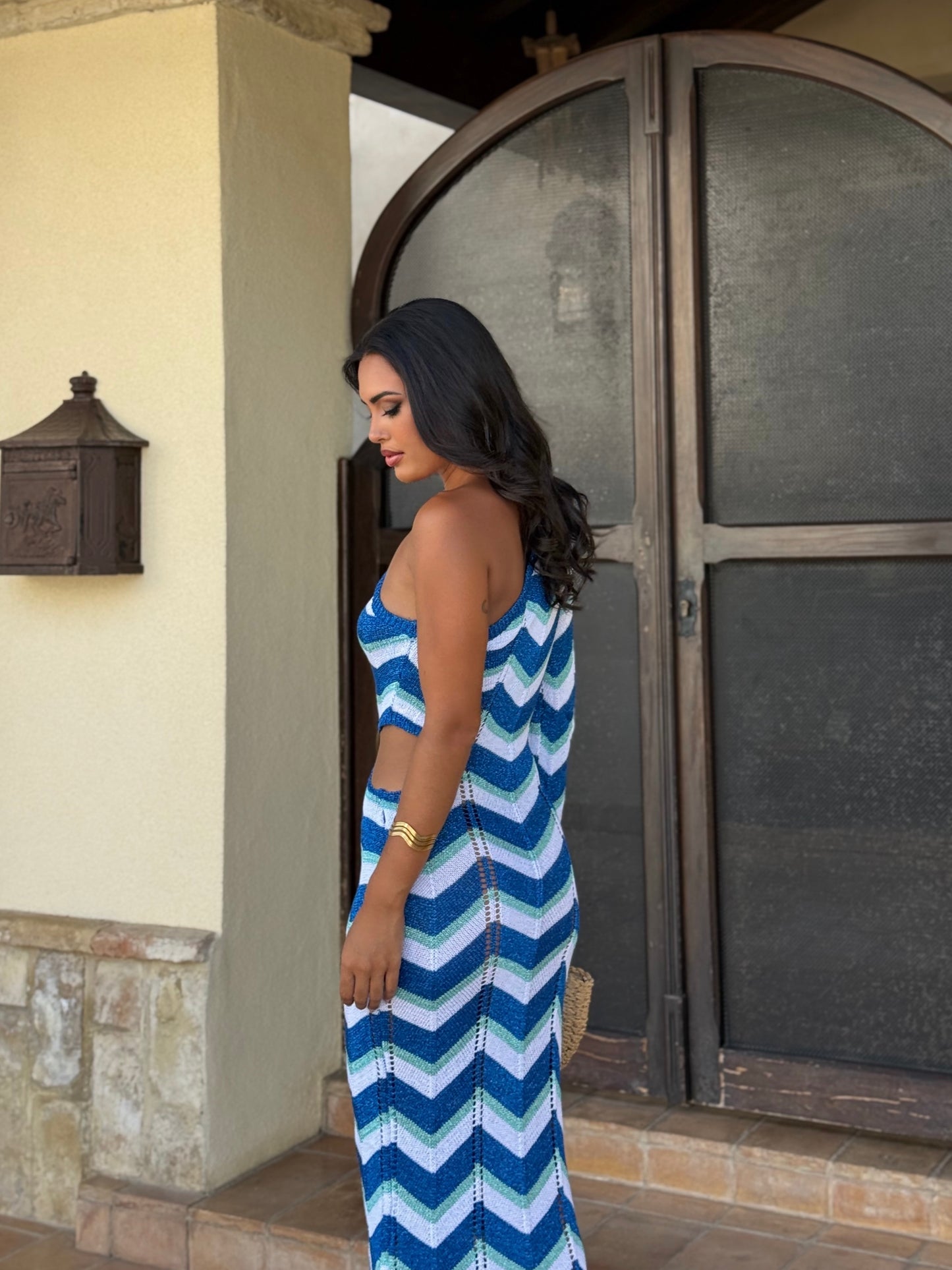 Vestido Es Vedrà Azul