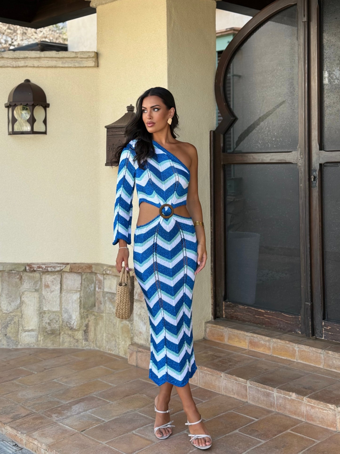 Vestido Es Vedrà Azul