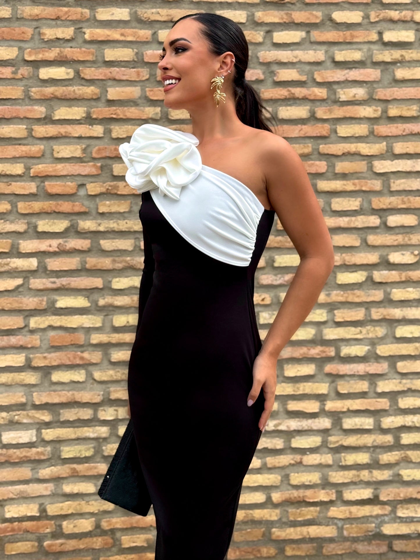 Vestido Clavel Negro