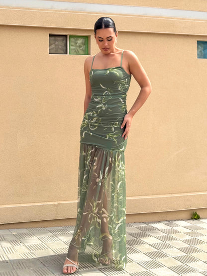 Vestido Azahar Verde