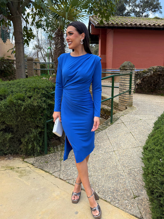 Vestido Orquídea Azul