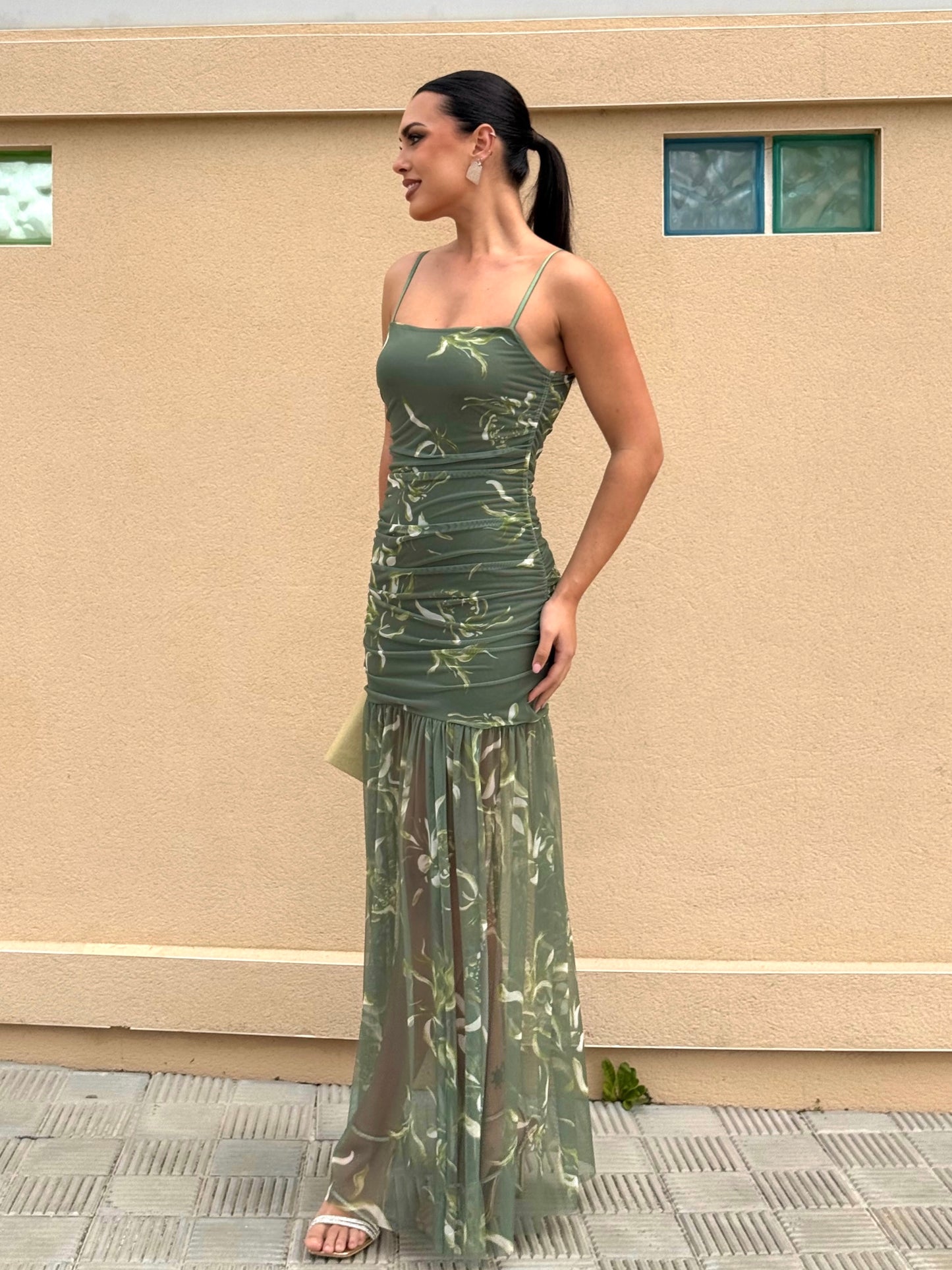 Vestido Azahar Verde