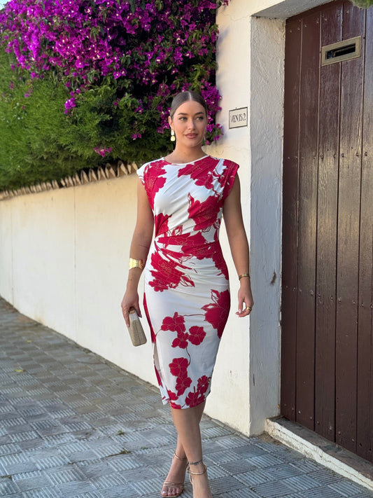 Vestido Orquídea Flores