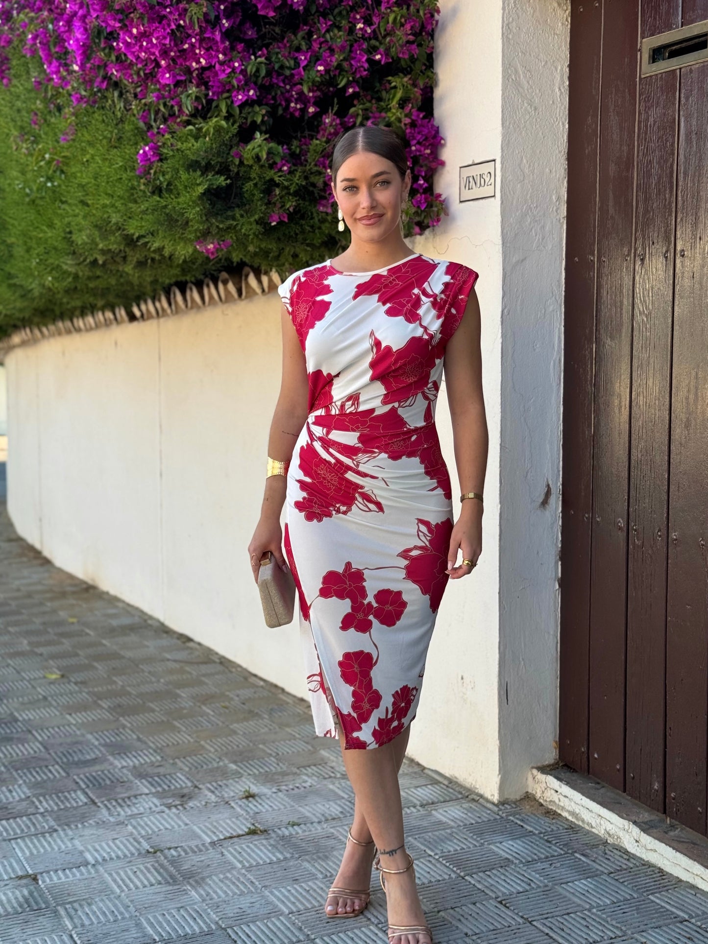 Vestido Orquídea Flores