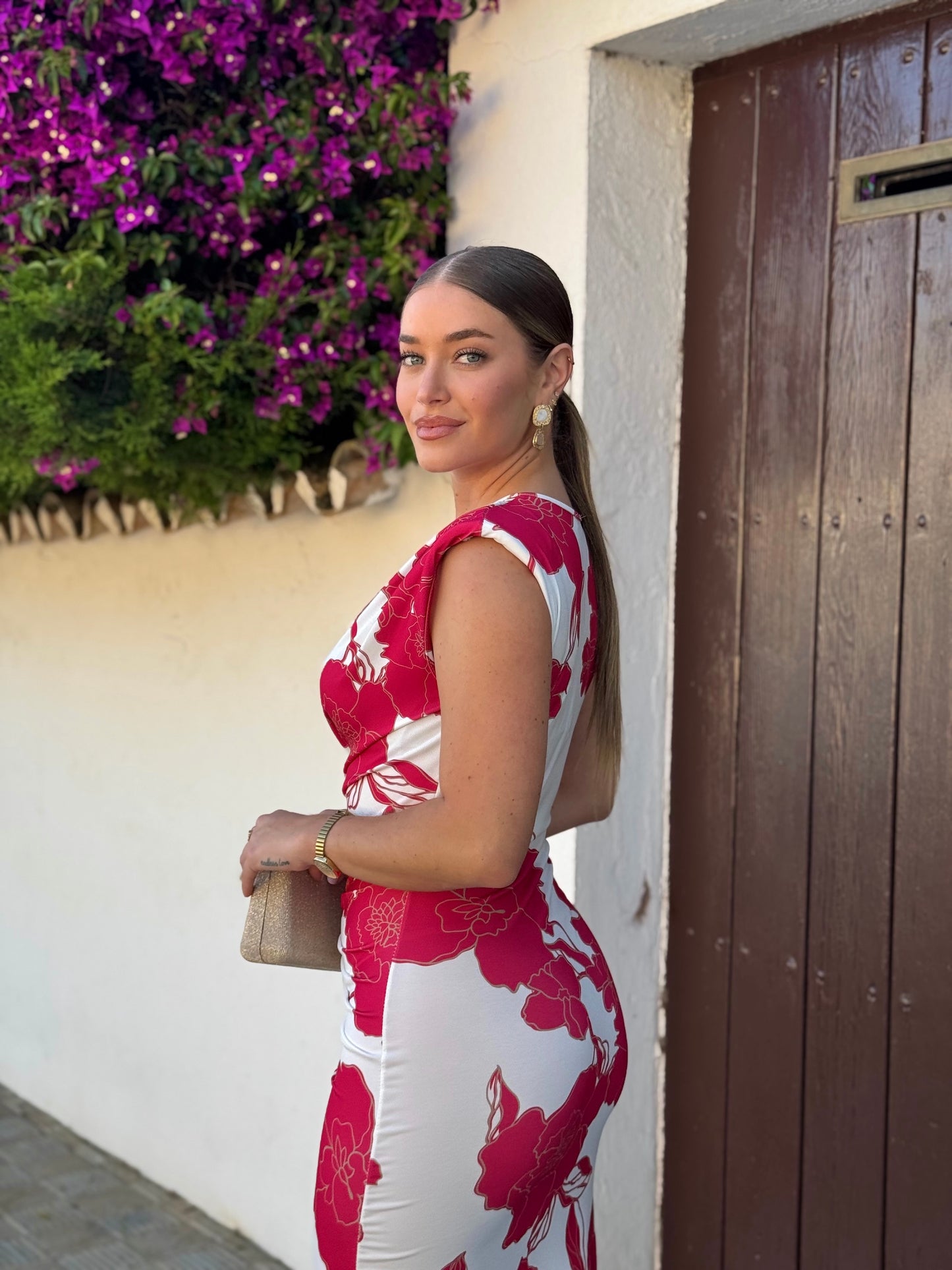 Vestido Orquídea Flores