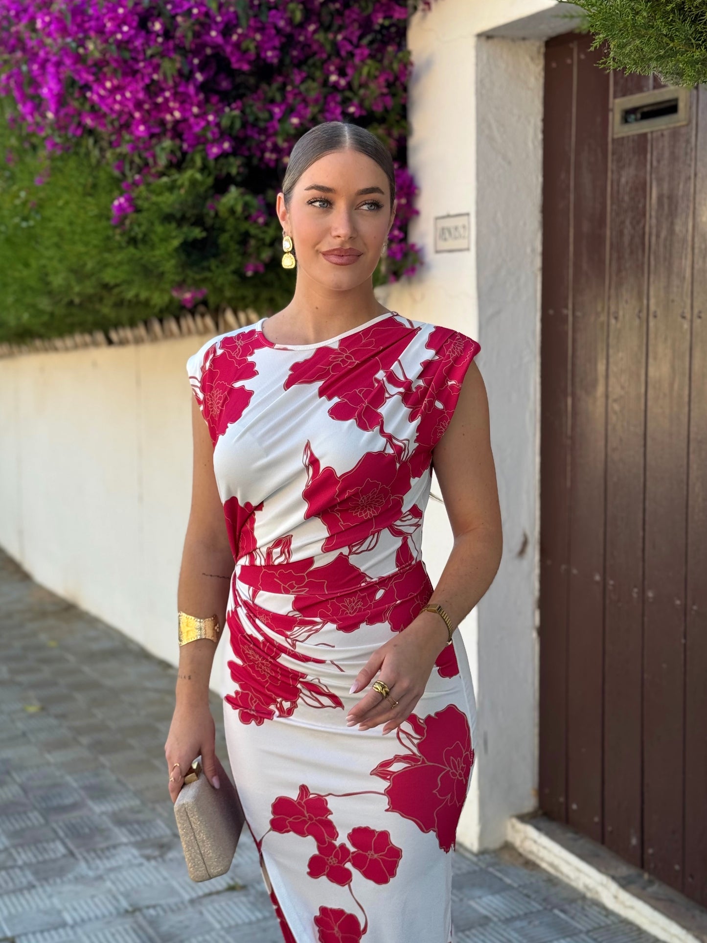 Vestido Orquídea Flores