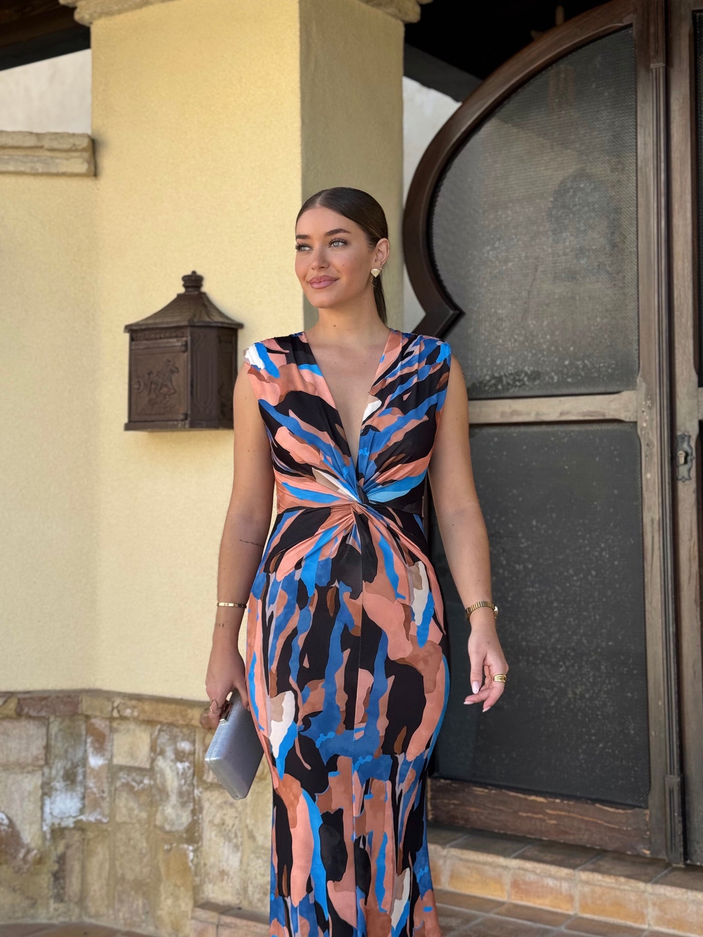 Vestido Platino Azul