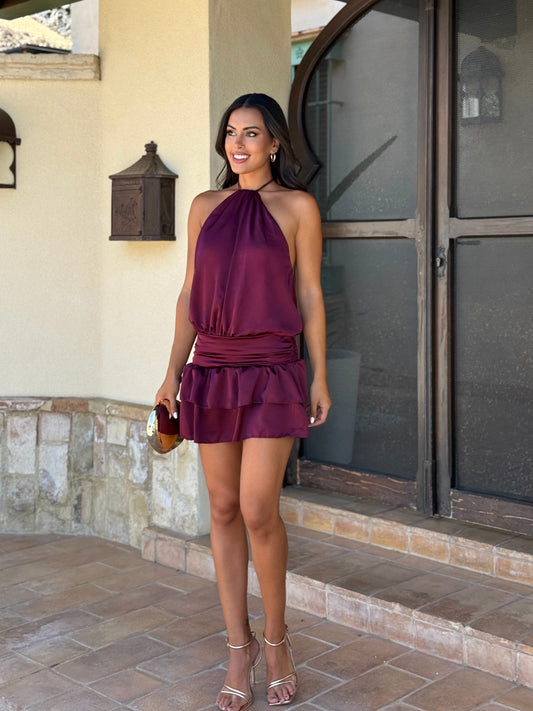 Vestido Sophia Burdeos