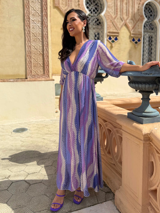 Vestido Iris Morado