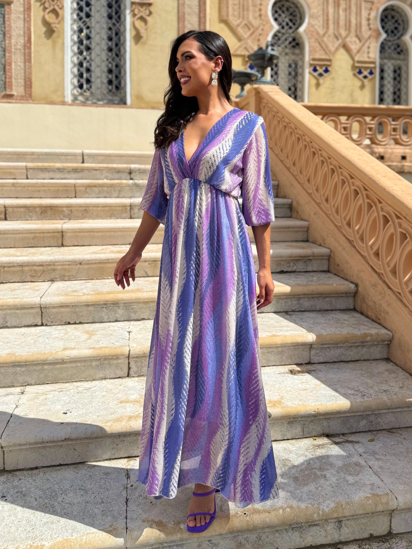 Vestido Iris Morado