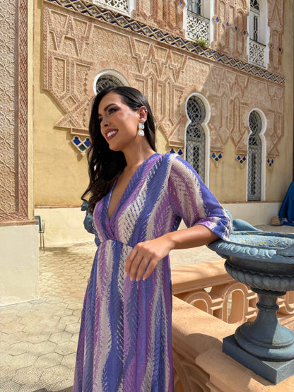Vestido Iris Morado