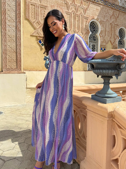 Vestido Iris Morado