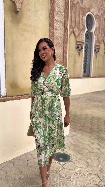 Vestido Narciso Verde