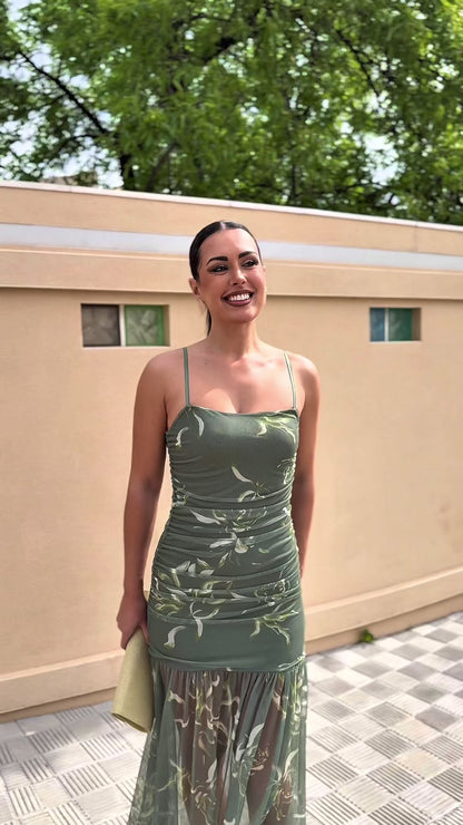 Vestido Azahar Verde